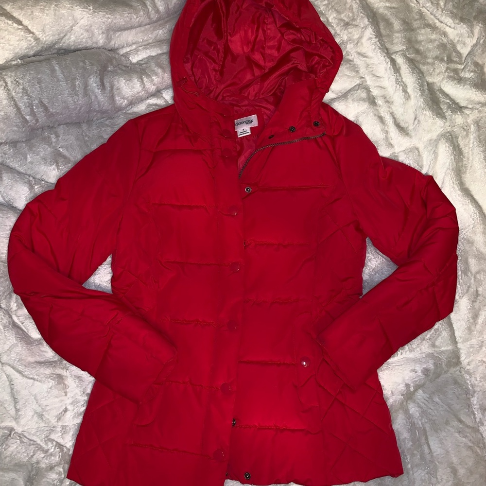 St. John’s Bay pink heavyweight jacket